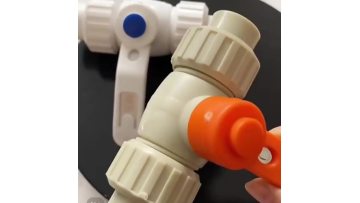 PPR full plastic double union ball valve