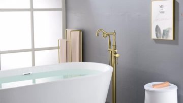 Floorstanding tub filler
