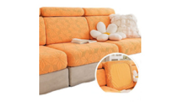 Wholesale Four Seasons Sofa Slipcovers Solid Color Stretch Sofa Cover For Sectional Sofa1