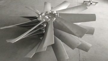 9W ALUMINUM fan blades for cooling tower 