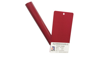 outdoor red glossy powder coating