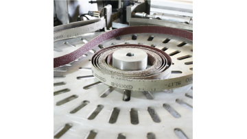 flap wheel machine