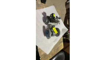 Industrial pneumatic ball valve