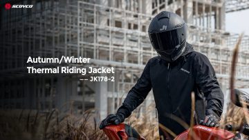Autumn Winter Thermal Riding Jacket - JK178-2