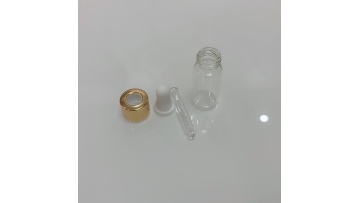 10ml frosted clear essential oil bottle pipette glass bottle frosted with bamboo dropper1