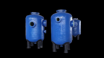 China Chengda Arclion CE Certification Carbon Media Special Ports Vessel Filter Special-shaped Mixed Bed Non-standard FRP Tank1