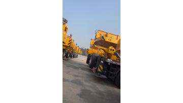 Made in China, XCMG produces QY25K truck crane