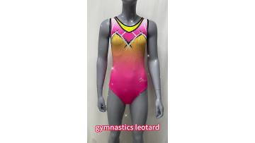 sleeveless gymnastic leotards
