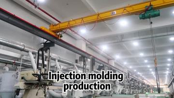 Injection molding production