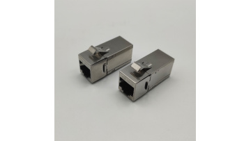 90 angle RJ45 coupler jack