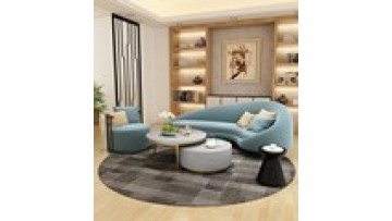 Modern Designs Home Furniture Set Green Pu leather Fabric 3 Seat Couch Velvet Sectional Living Room Sofa1