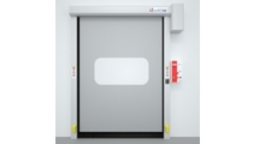 Industrial warehouse storage plant high quality fast door can customize geomagnetic radar induction high speed rolling door PVC1