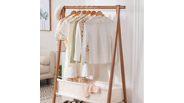 Clothes hanger bedroom floor simple coat rack home room hanging clothes rack foldable vertical clothes rack1