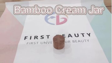 Empty 50g Bamboo Cream Jar Packaging With Pp Inner For Bamboo Container Wholesale1