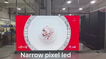 Slender shape series indoor HD LED display