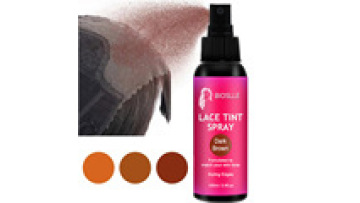 BIOSLLE Wholesale Custom Hot Selling Wig Lace Tint Spray - Brown Colored Wigs for African Hair1