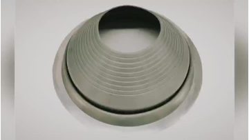 Round Base EPDM/Silicone+Al Roof Flashing For Dust