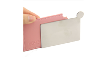 Custom Stainless Steel Small Portable Pocket Make up Mirror Gift1