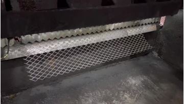 Expanded wire mesh 