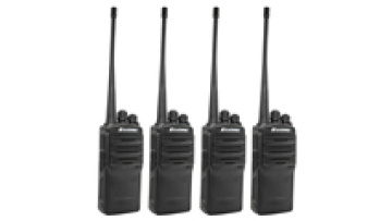 Best Ecome ET-90 3 km UHF Security Guard 4 Pack Walkie Talkie Fm Long Range Two Way Radio Set1