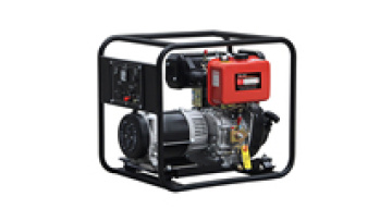 pull start three phase open frame 5000watts air-cooled diesel generator1