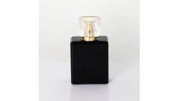 High-end Black Spray Frosted Perfume Bottle
