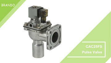 CAC25FS 1'' Flanged Dust Collector Solenoid Pulse Jet Valve 24VDC 110VAC 220VAC
