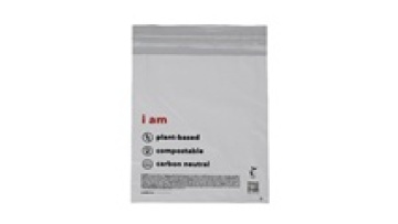 100% PLA biodegradable cornstarch compostable garment packaging bag biodegradable poly bags1