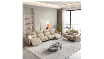 Italian sofa in living room
