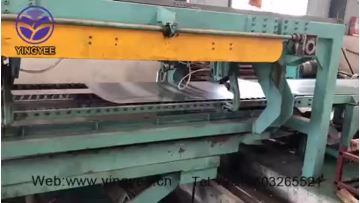 cut to length production line 