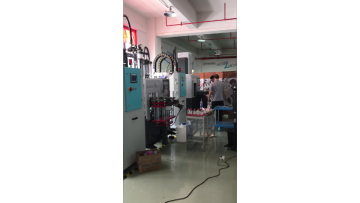 Liquid silicone injection molding machine