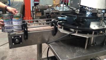 Vacuum  nitrogen canned milk powder seamer1