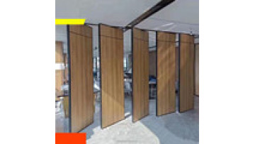 Wooden Accordion Sliding Partition Door1