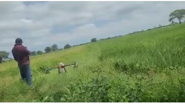 Agriculture drone video show from customers 1