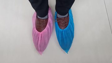 Manufacturer Dustproof PP Nonwoven Non-skid Shoe Cover Wholesale Shoe Covers for Worker1