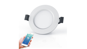 5W Round RGB Smart Home Mesh Recessed LED Downlight For Indoor1