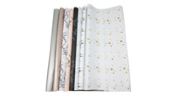 Wholesale Single Tone Colors Wrap Paper Black Flowers Wrapping Paper Florist Packaging1