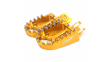 KKE Footpeg Foot Pedals for SUZUKI RMZ250/450 2010-2021 Gold CNC Aluminium Alloy Footrest1
