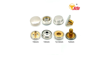 Four-Part Brass Snap Button