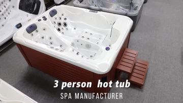 HL-1002 luxury hot tubs for 3 person