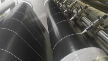 Anticorrosion tape with overlap line