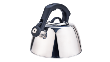 Black nylon handle mirror-finished kettle FH-275