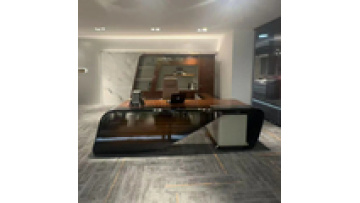 Luxury 2.4m Long Wooden Vanish Office Desk Furniture boss Table Executive Ceo Office Desk Office Furniture1