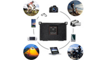 Foldable Mini Solar Panel USB Waterproof 10w 20w Portable Outdoor Power Solar Charger For Mobile Phone Laptop Power Bank1