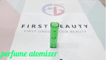Perfume Atomizer 10ml Plastic Square Refillable Vial Pocket Sprayer Bottle1