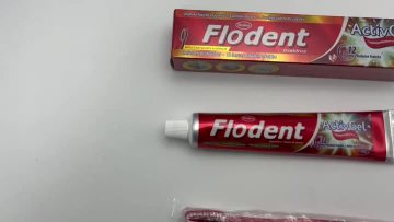 red toothpaste