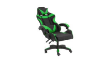 Custom Leather Gaming Chair with Racing Style and Ergonomic Comfort1