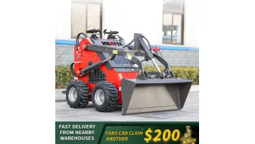 Fast Delivery Skid Steer Loader with Track CE EPA New Design Mini Loaders Earth-Moving Machinery Skid Steer Loader1