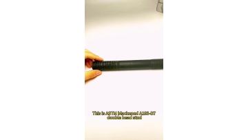 ASME SA193 B7 Blackened High Strength Studs