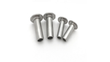 Custom Helmet Rivet Pan Head Semi-Hollow Stainless Steel Rivet for Helmet Hollow Flat Semi Tubular Rivets1